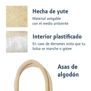 Bolsa ecológica de yute