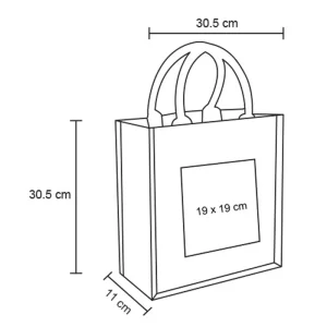 Bolsa ecológica de yute