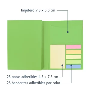 Libreta ecológica con block de notas